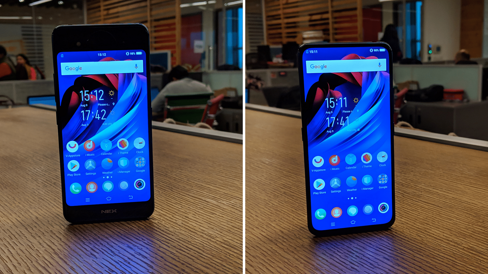 Vivo Nex Dual gets two screens, on the front and back as well.&nbsp;