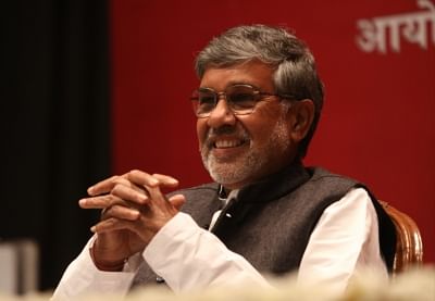 Noble laureate Kailash Satyarthi. (Photo: IANS)