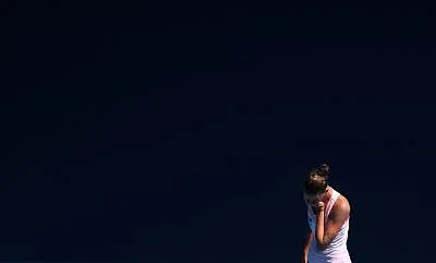 MELBOURNE, Jan. 23, 2019 (Xinhua) -- Karolina Pliskova celebrates after winning the women