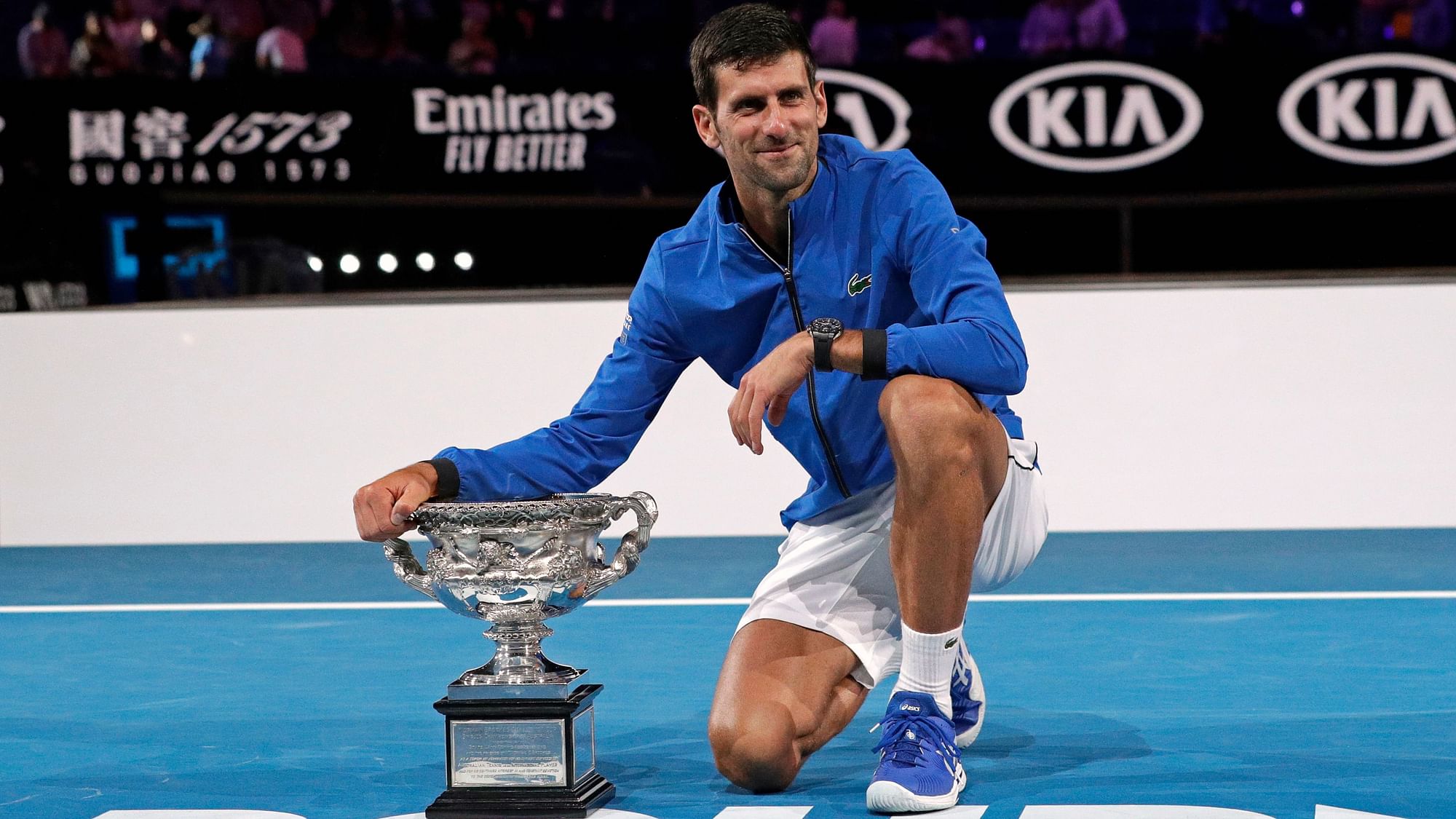 The No. 1-ranked Djokovic raised his major trophy total to 15, behind only Roger Federer’s 20 and Nadal’s 17.