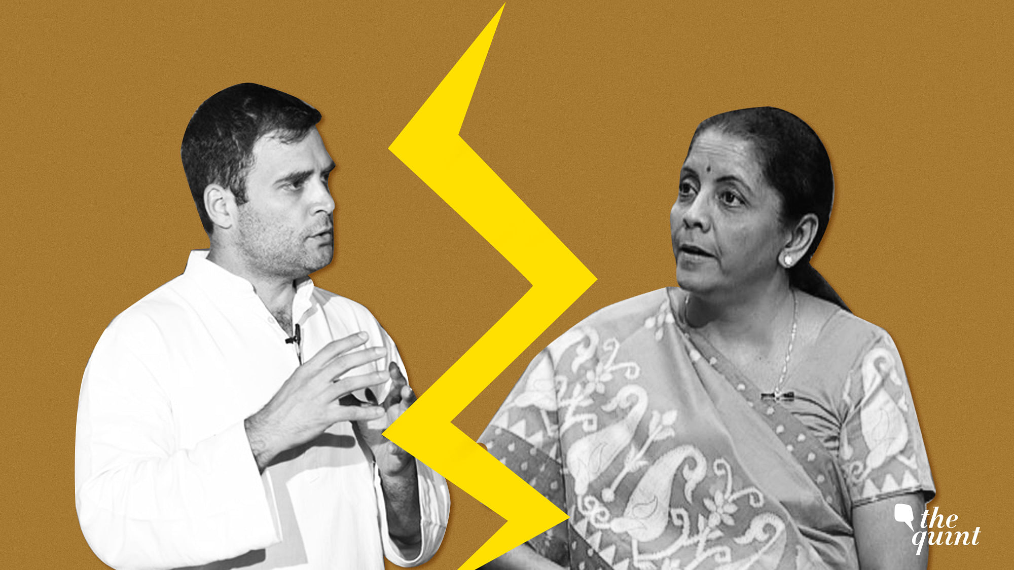 Nirmala Sitharaman and Rahul Gandhi lock horns over the Rafale dealv in Lok Sabha.