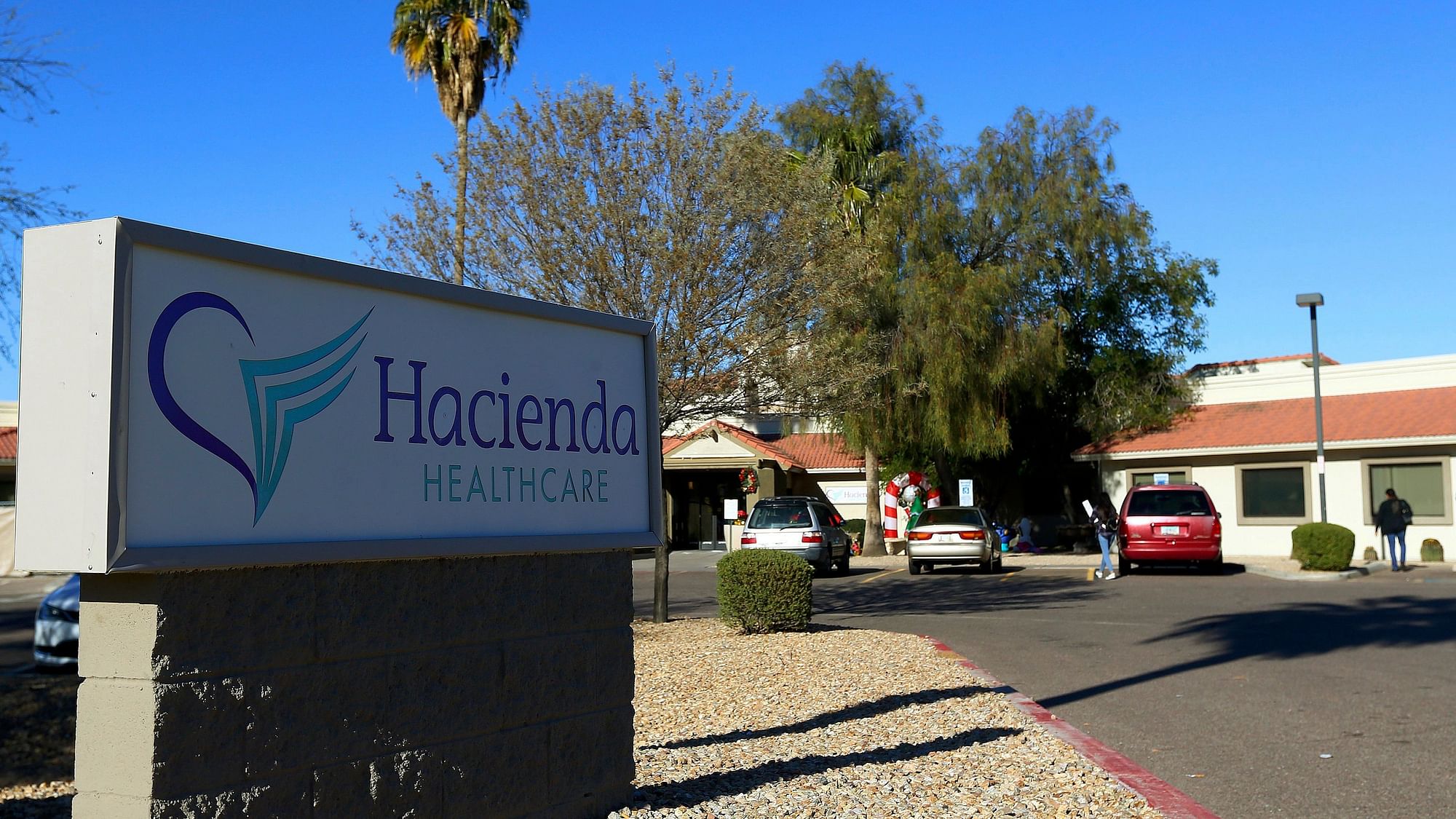 Photo shows Hacienda HealthCare in Phoenix.