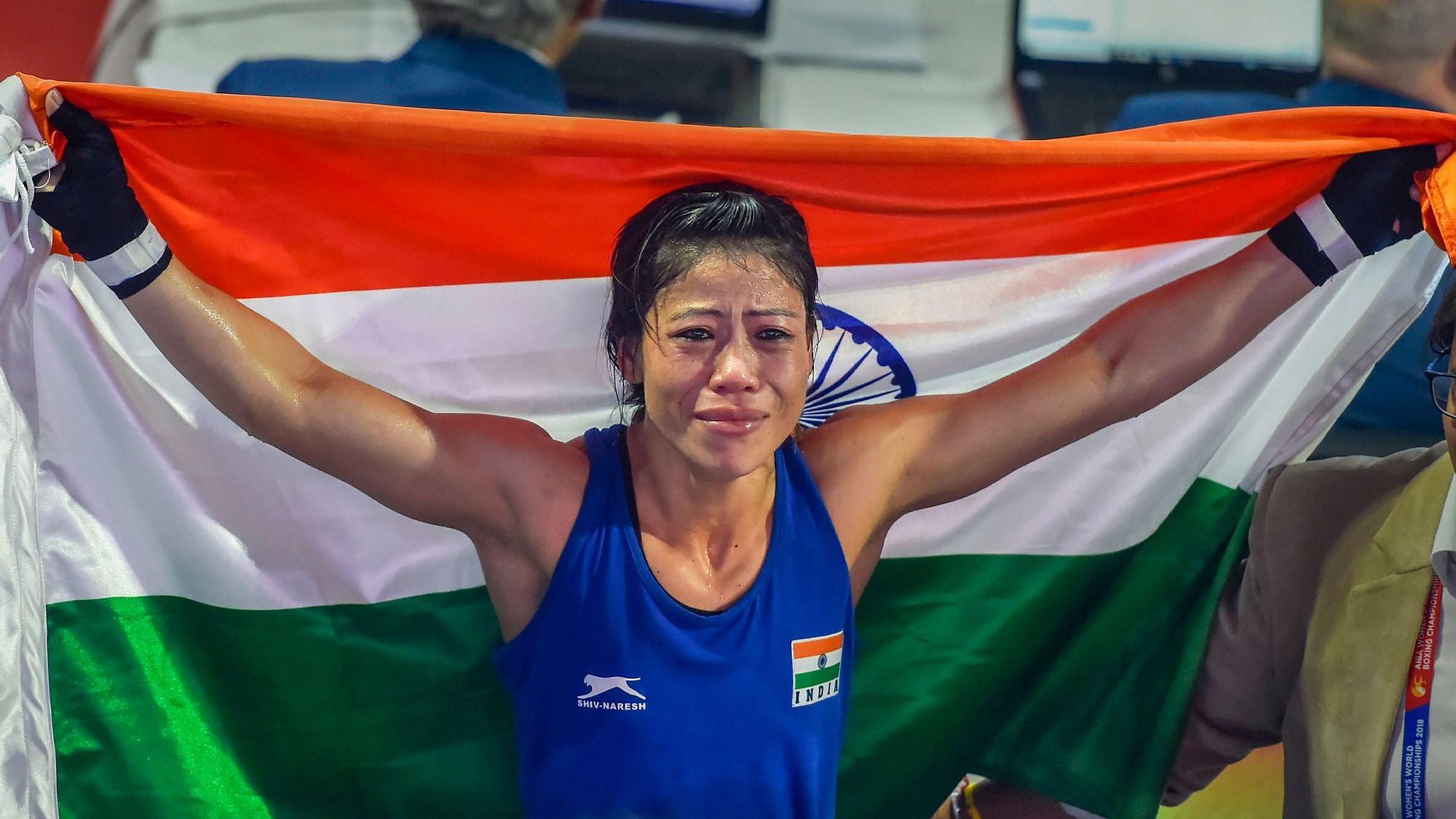 MC Mary Kom became the most successful female boxer in World Championships history by winning a sixth title in New Delhi in 2018.