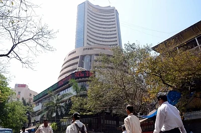 Bombay Stock Exchange. (File Photo: IANS)