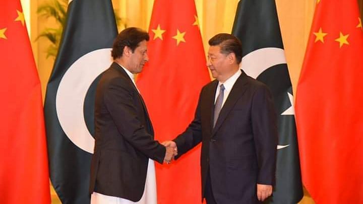 File image of Pakistan PM Imran Khan and Chinese President Xi Jinping.