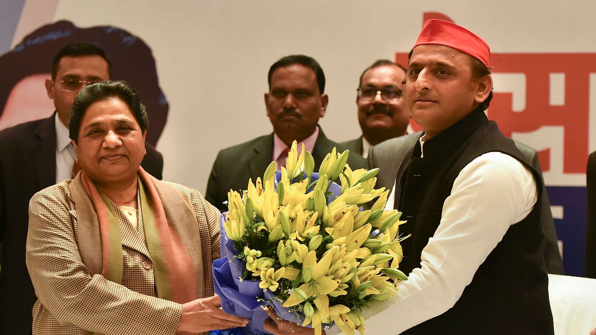 SP and BSP chiefs Akhilesh Yadav and Mayawati.
