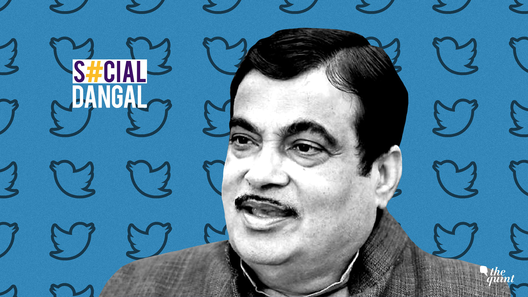 Union Minister Nitin Gadkari is the centre of attention on Twitter at the moment.&nbsp;