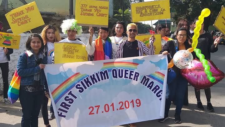 Sikkim hosted its first Queer Pride Parade on Sunday.