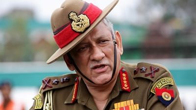 Indian Army chief General Bipin Rawat.&nbsp;