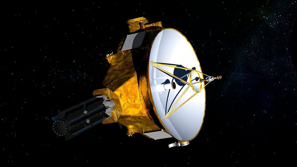 This illustration provided by NASA shows the New Horizons spacecraft.&nbsp;