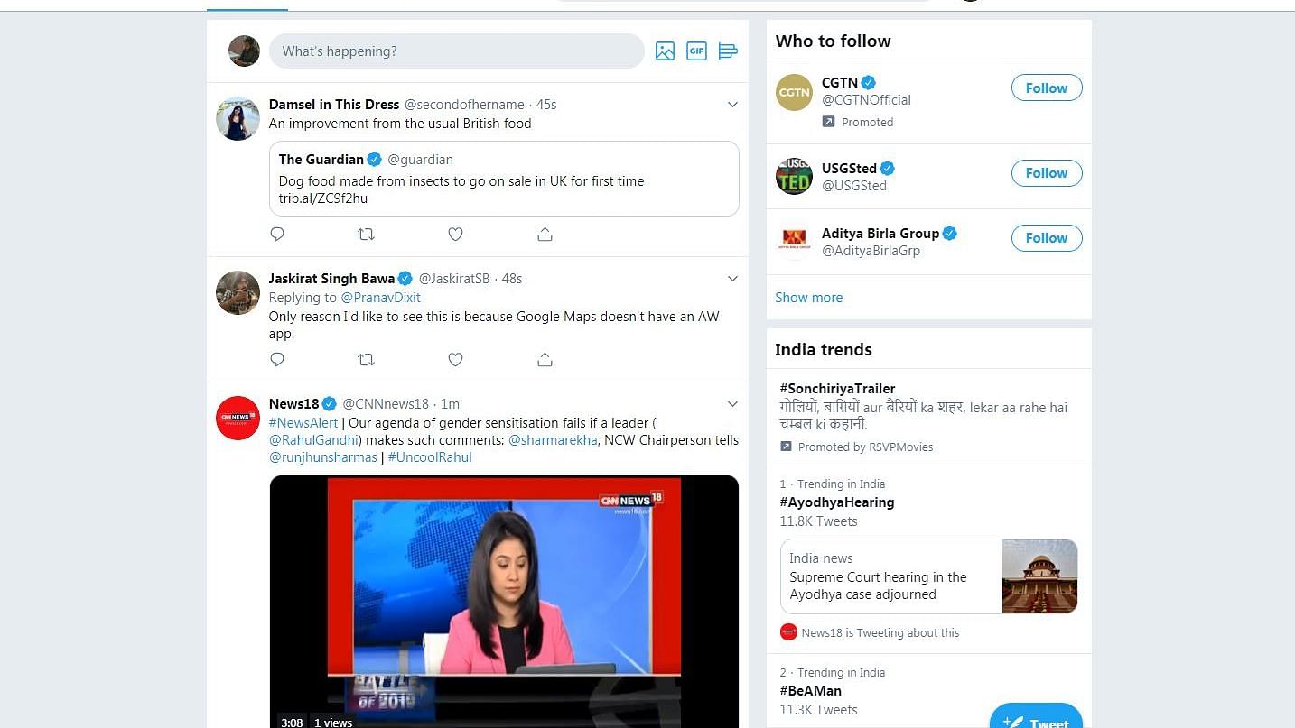 New look desktop interface for Twitter rolling out this week.