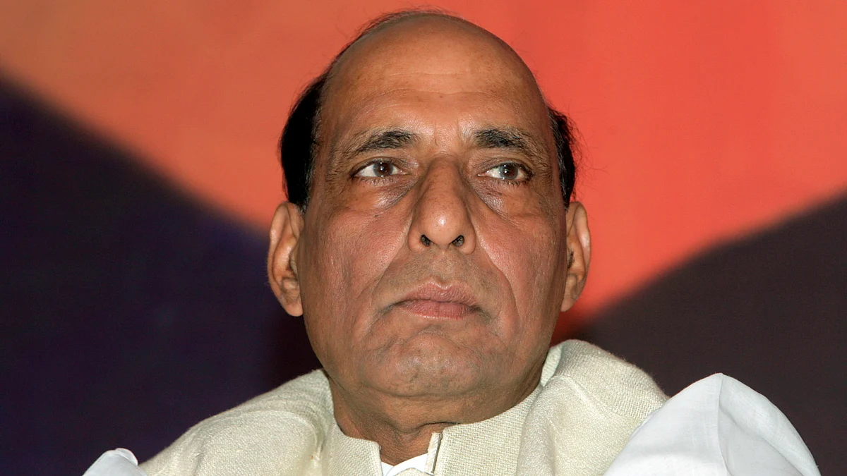File image of Rajnath Singh