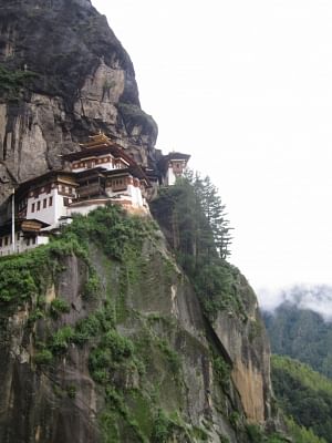 The world-acclaimed and the most iconic religious site Taktsang Monastery. It is located 10 km north of Paro town, some 50 km from BhutanÃƒÂ¢Ã‚Â€Ã‚Â™s capital city Thimphu.