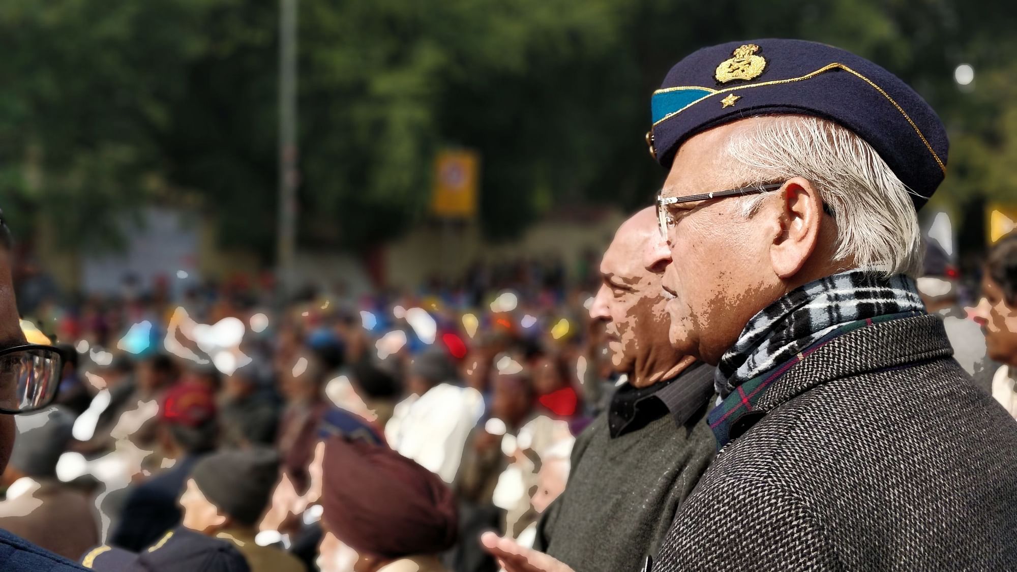 A nine-day joint agitation is being led by the Indian Ex-servicemen Movement alongside farmers’ and youth organisations at Delhi’s Jantar Mantar.
