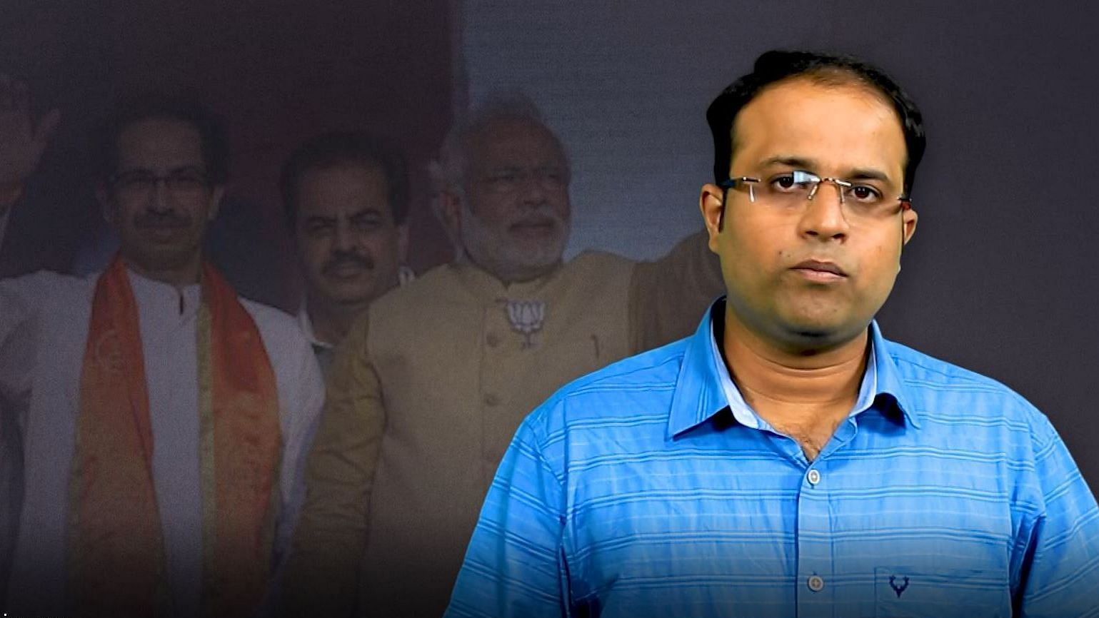 Despite an all-out attack, how is the Shiv Sena still in alliance with the ruling NDA?