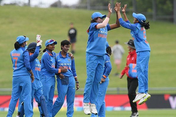 The spinners put India on course, before the openers pounded the Kiwis as the Women in Blue took a 1-0 lead.