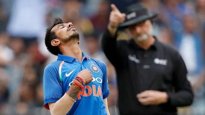Chahal is playing his first match of the tour and was included in the side after Kuldeep Yadav was rested.