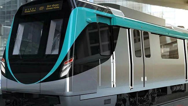 The new ‘Aqua’ metro line from Noida to Greater Noida, is expected to be inaugarated by CM Yogi Adityanath on 25 January.&nbsp;