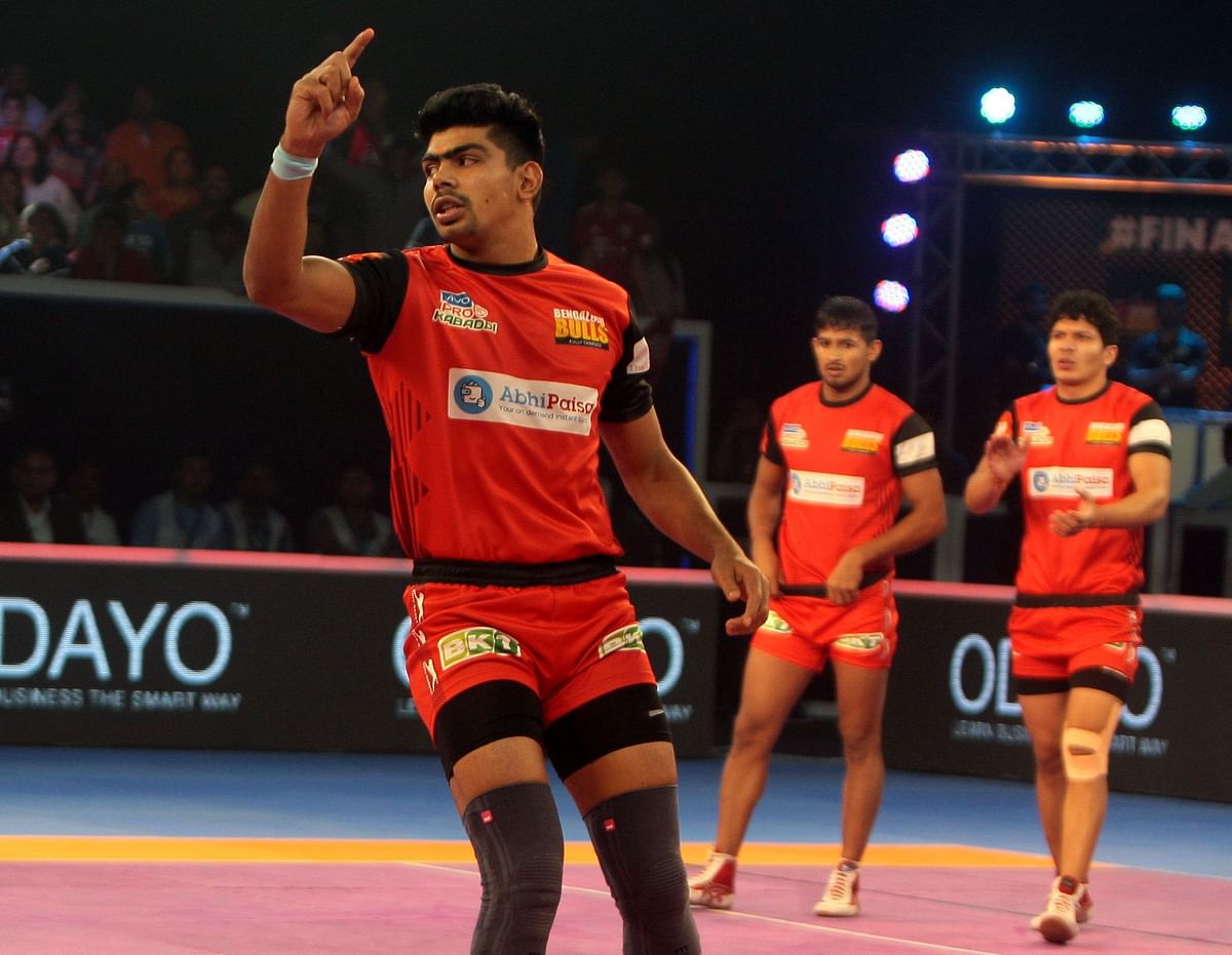 After trailing at half-time, Bengaluru Bulls beat Gujarat Fortunegiants to win their maiden Pro Kabaddi title.