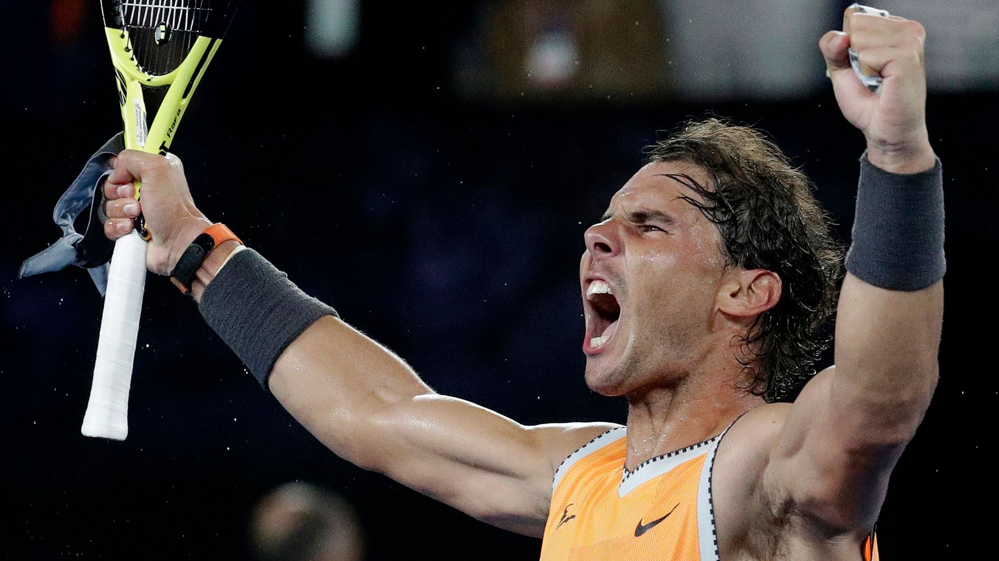 Rafael Nadal qualified for his fifth Australian Open final with a crushing 6-2, 6-4, 6-0 win over Greek prodigy Stefanos Tsitsipas.