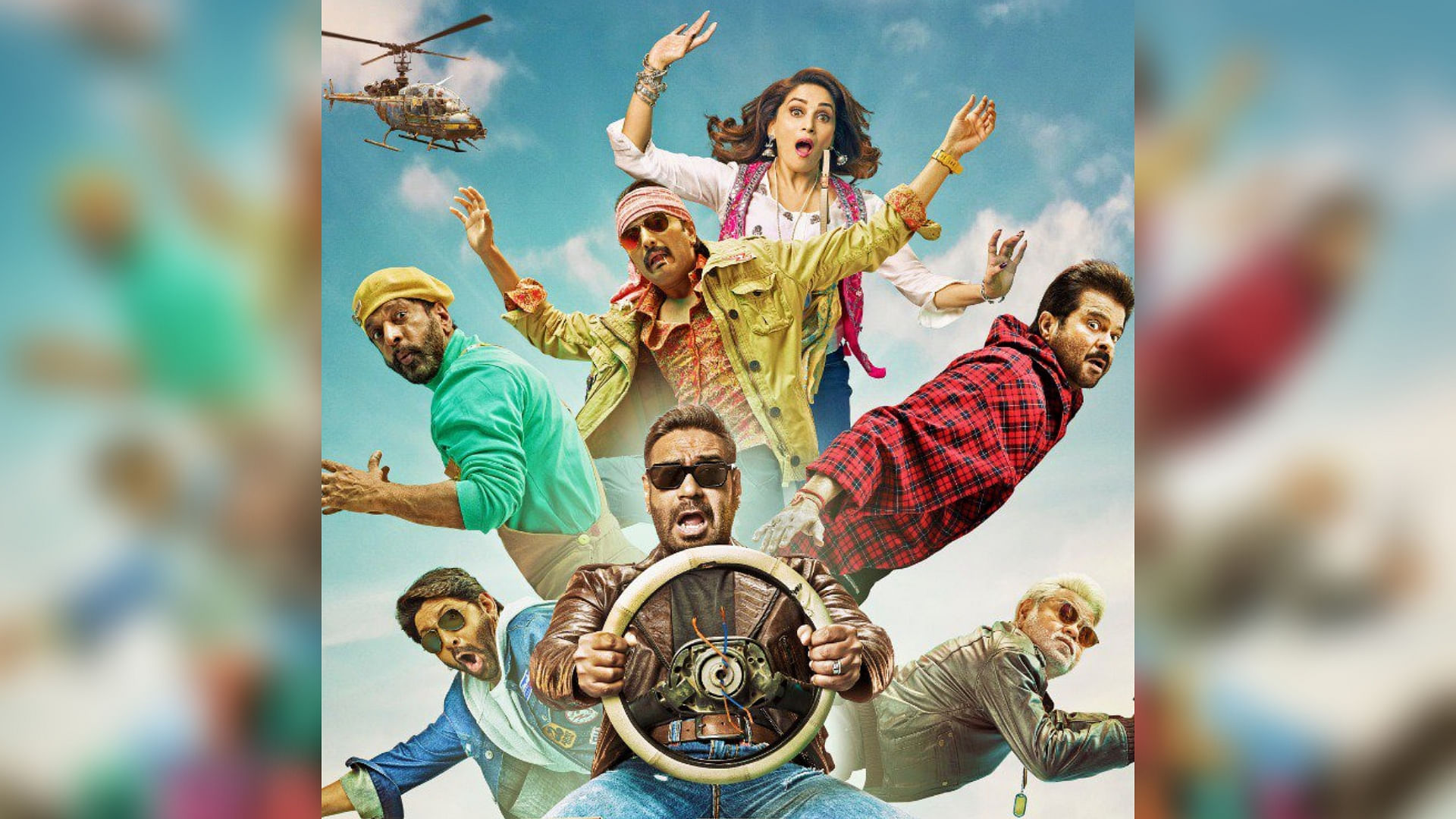 A poster for <i>Total Dhamaal</i>.