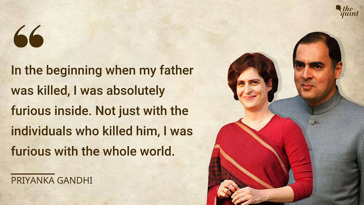 From a “furious” 19-year-old girl to a “forgiving daughter”, how Priyanka Gandhi accepted her father’s death.