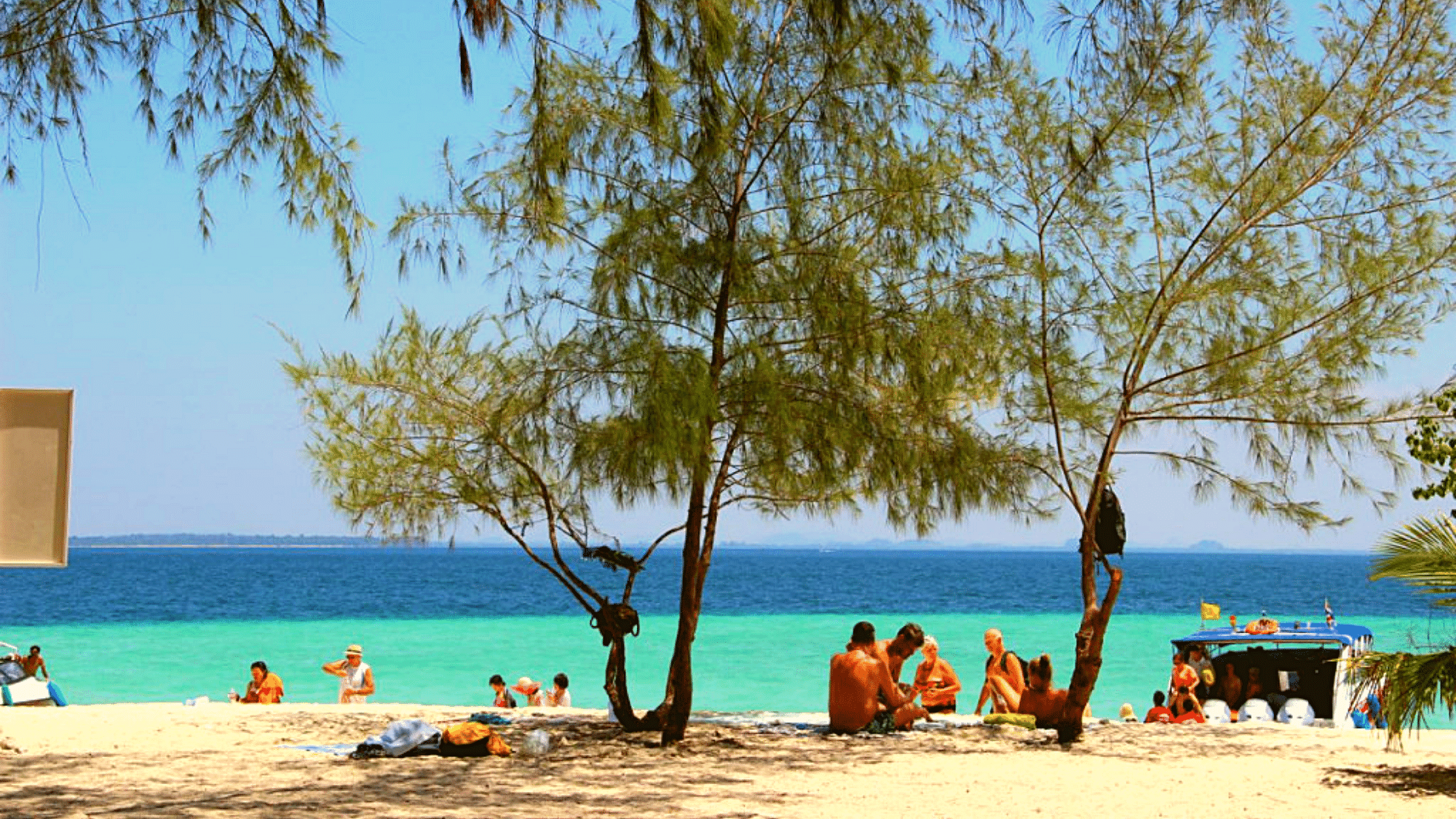 Krabi actually does have ‘powder white sands’ and ‘pristine beaches’!