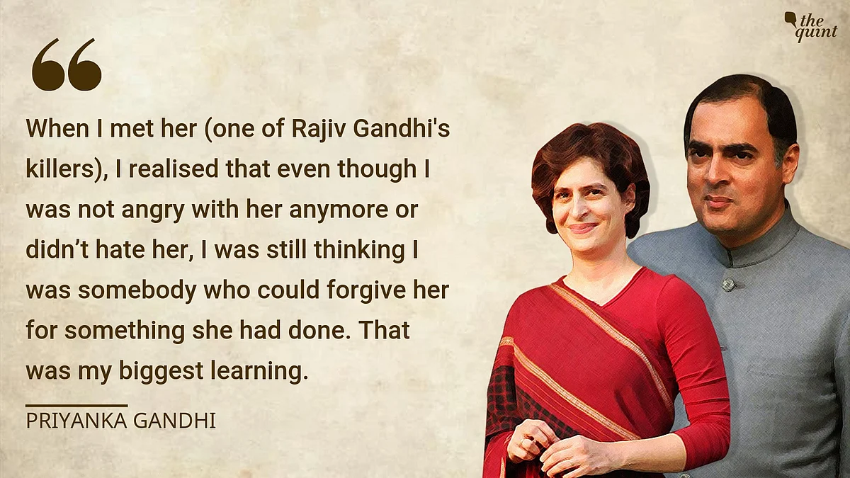 From Fury to Peace: How Priyanka Forgave Rajiv Gandhi’s Killers