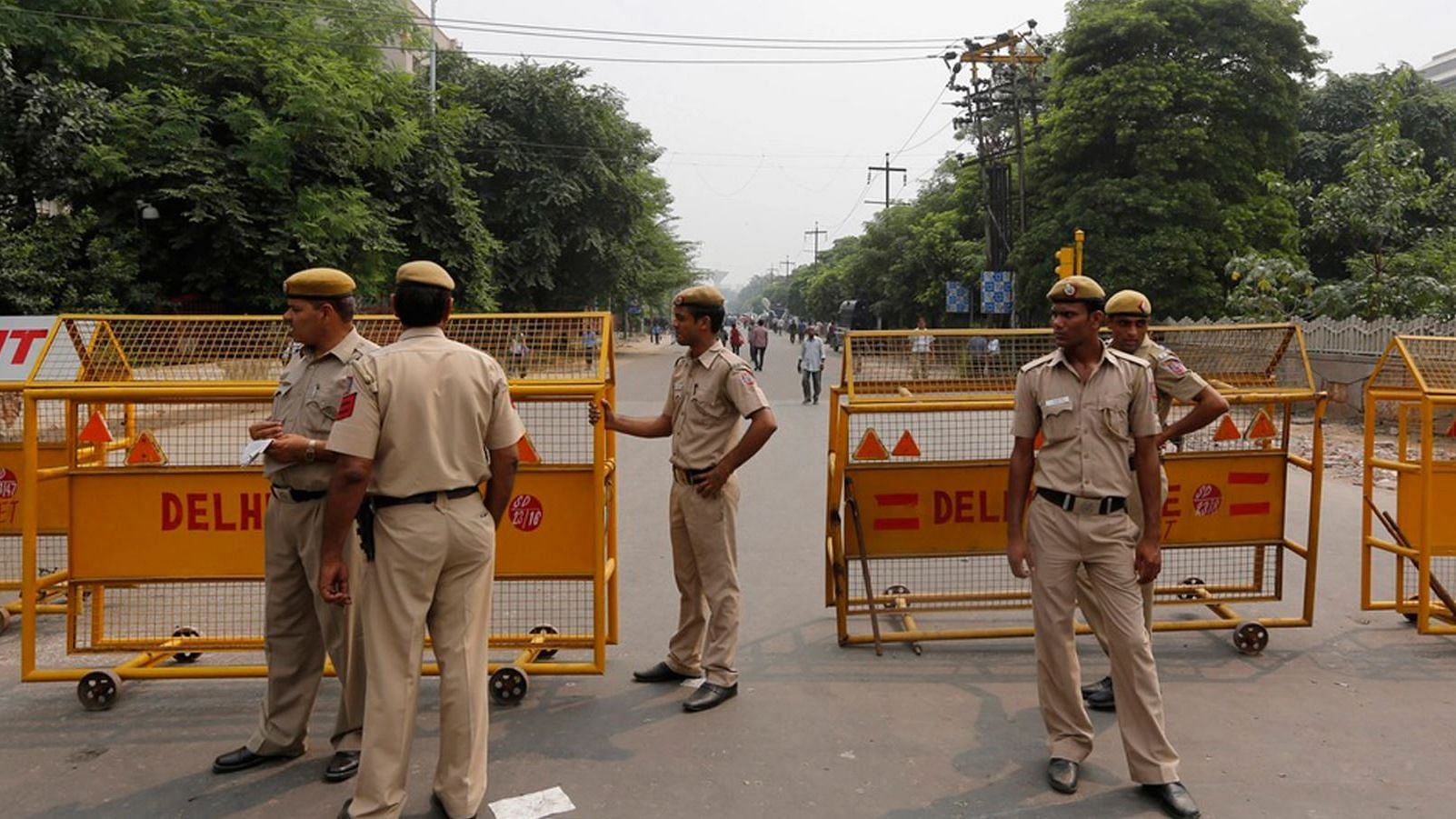 File photo of Delhi police used for representation.&nbsp;