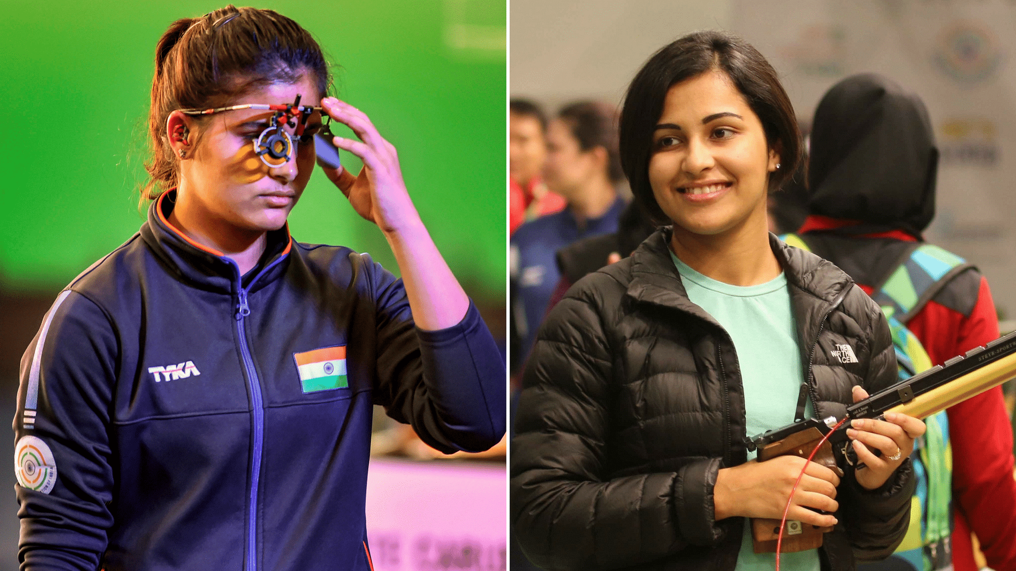 Heena Sidhu and Manu Bhaker have failed to qualify for the final of the 10m air pistol final at the ISSF World Cup in New Delhi.