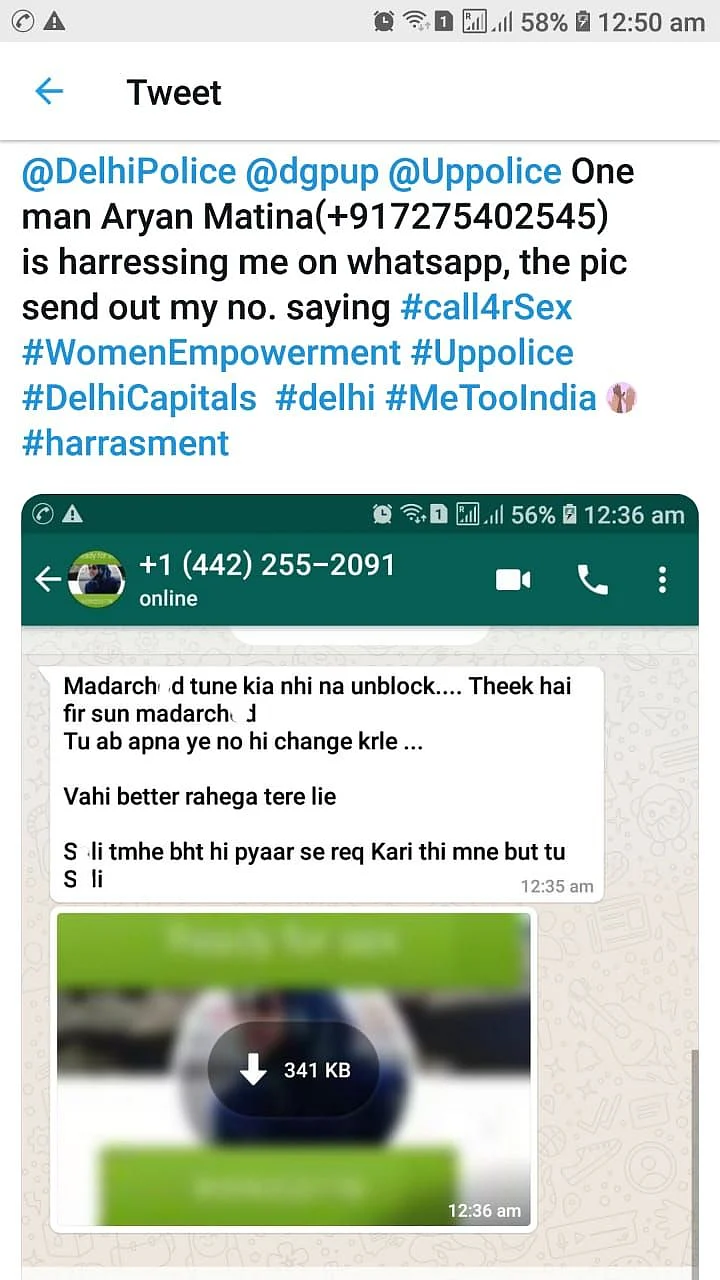 ‘Ready for Sex’: Stalker Posts Photo of Journo & Threatens Her