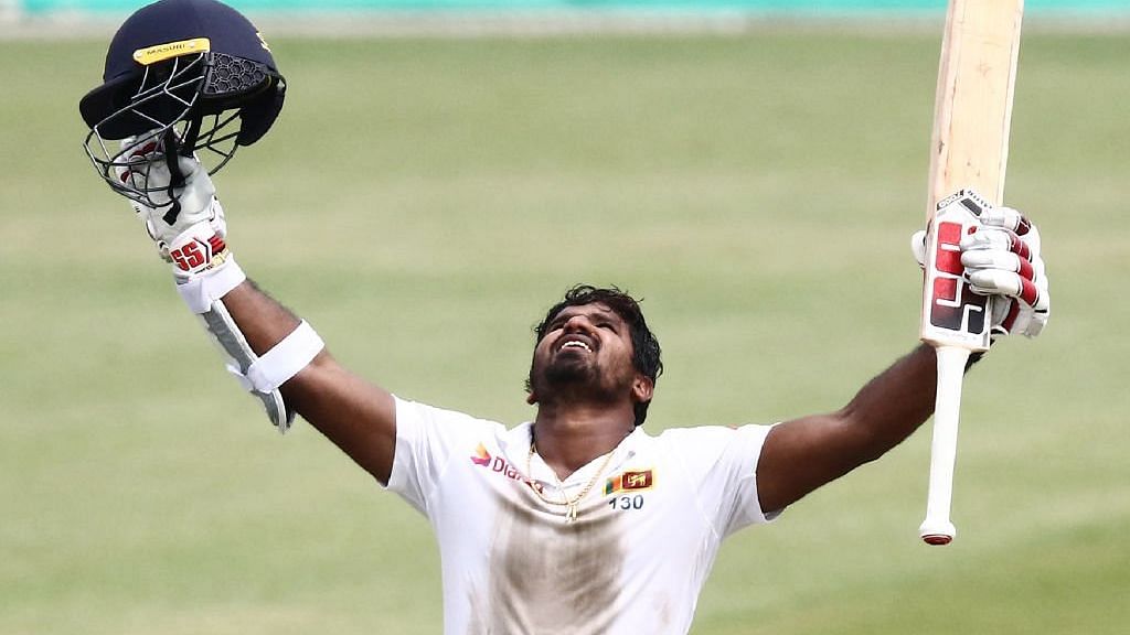 Kusal Perera was adjudged the Player of the Match for his match winning knock of 153 not out.