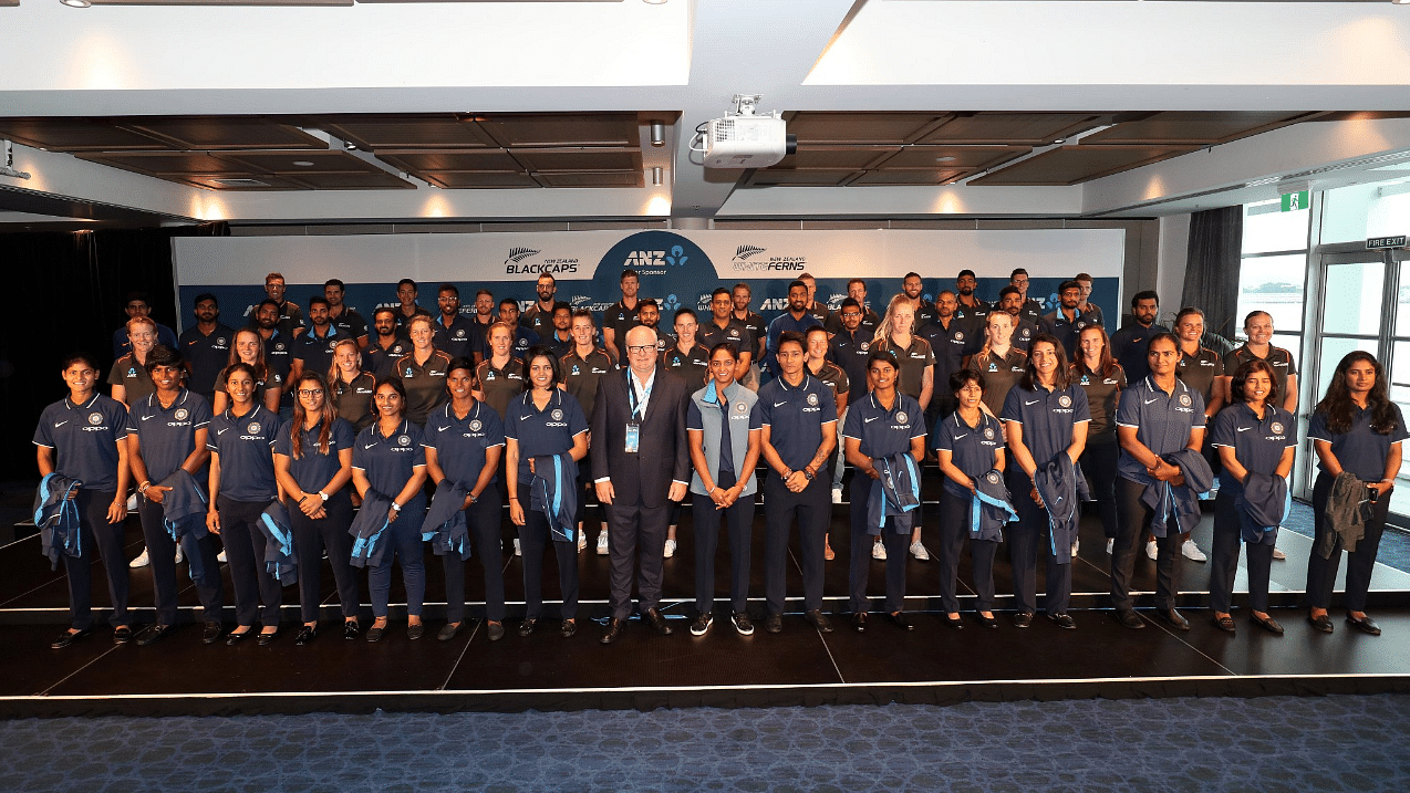 India and New Zealand’s women’s and men’s cricket teams came together last week for an event in Auckland.