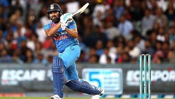 Rohit Sharma became the leading run-getter in T20Is during his 50 in the second T20I between New Zealand and India at Auckland.