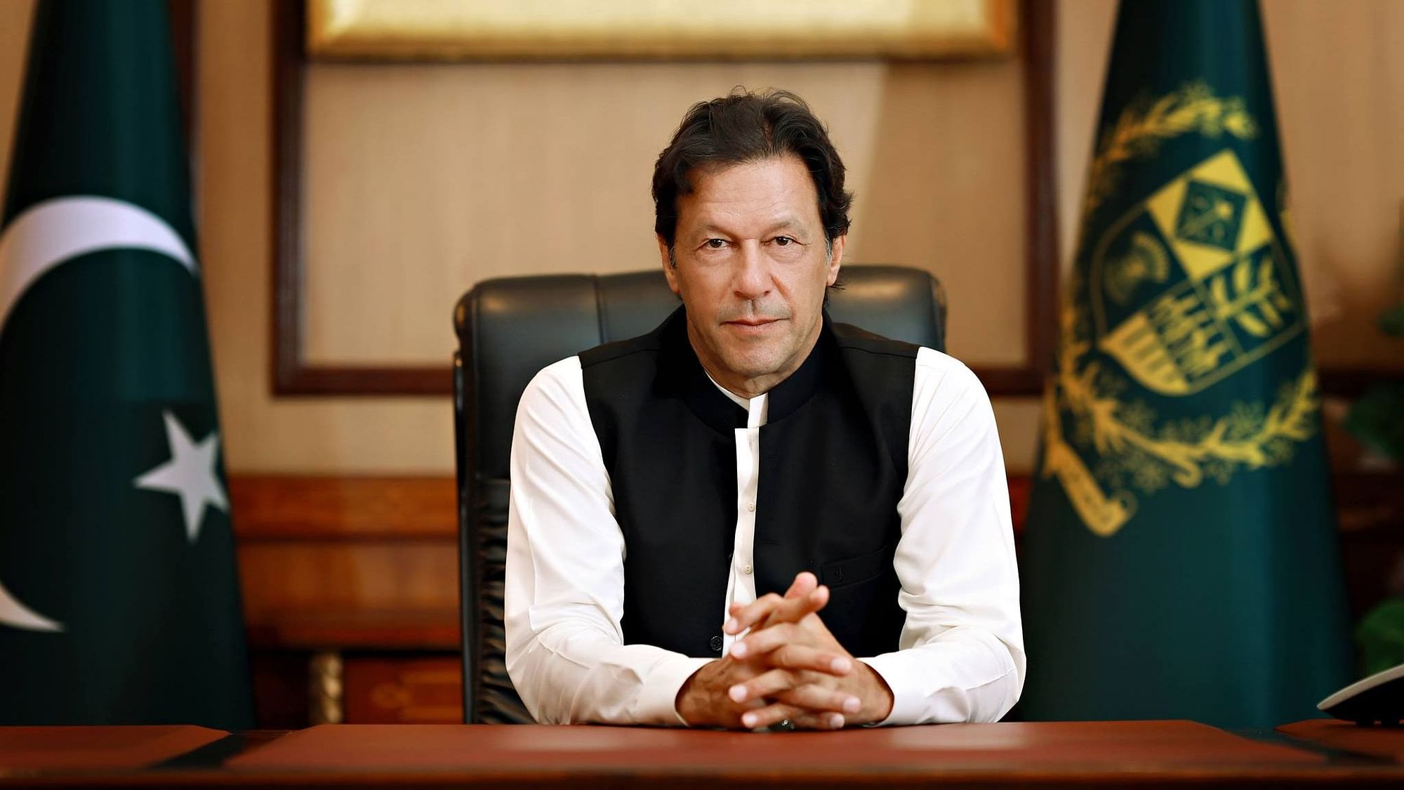 File image of Pakistan PM Imran Khan.&nbsp;