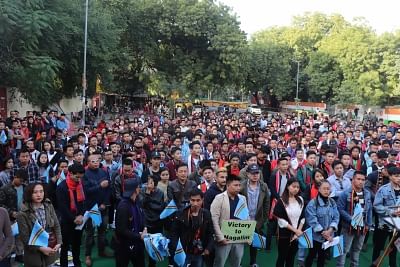 Naga students demand immediate political solution