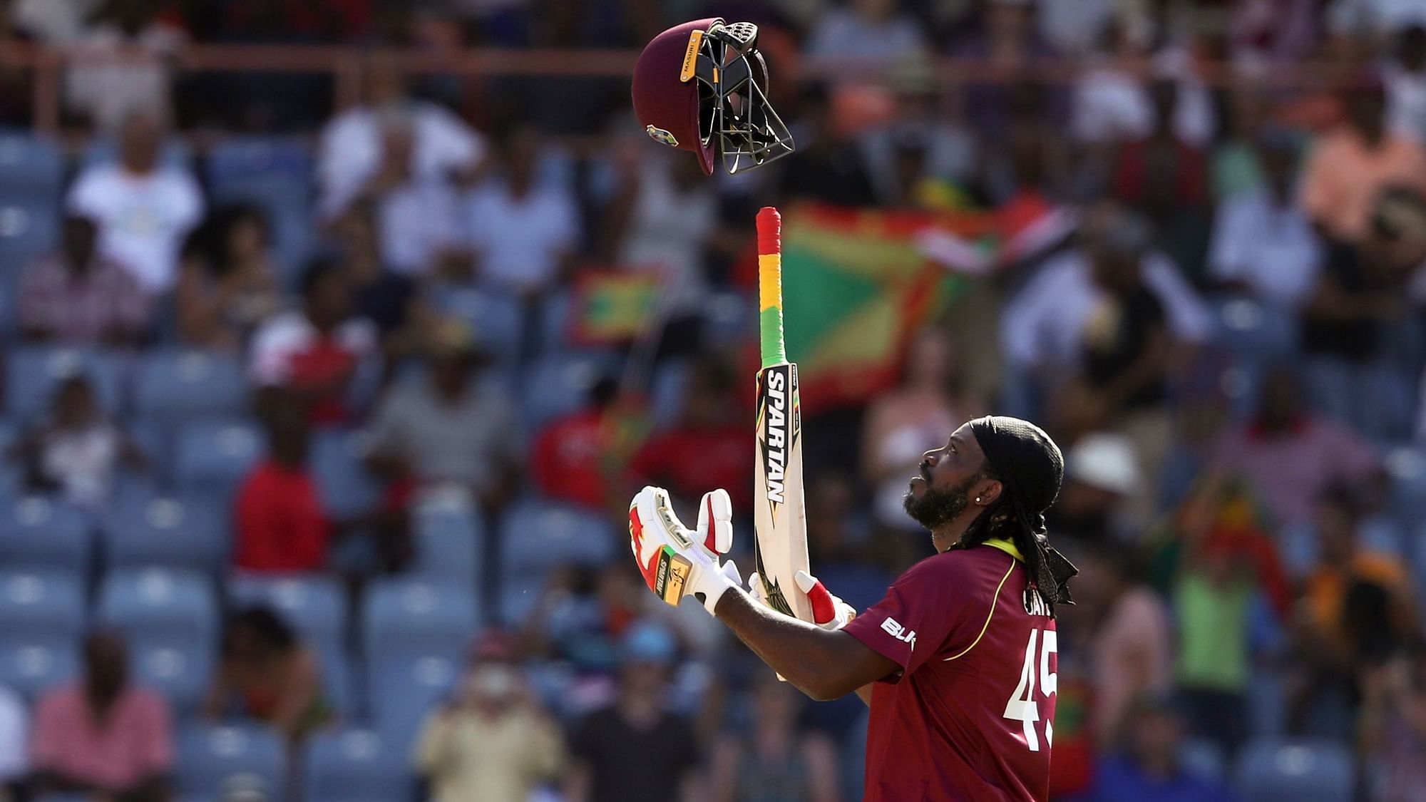 Chris Gayle broke a slew of records during West Indies’ fourth match against England.