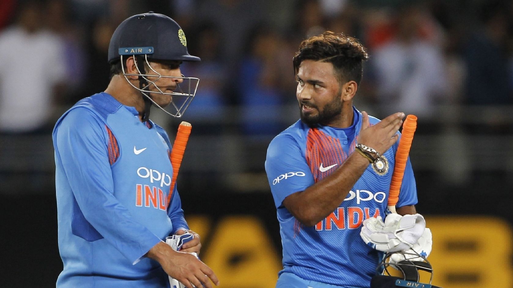Rishabh Pant (right) is in contention for a World Cup spot, chairman of selectors MSK Prasad has said.&nbsp;
