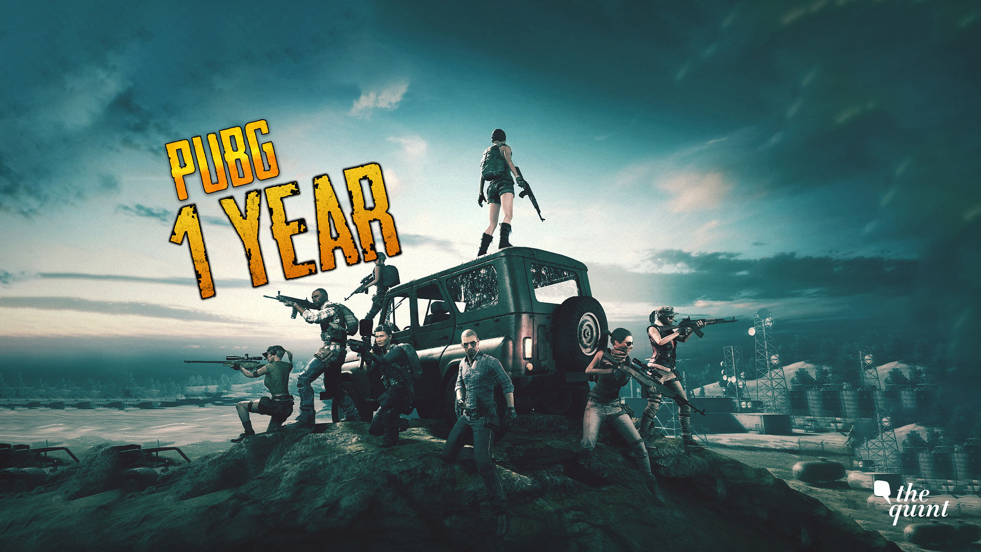 PUBG on mobile was released on 9 February 2018.