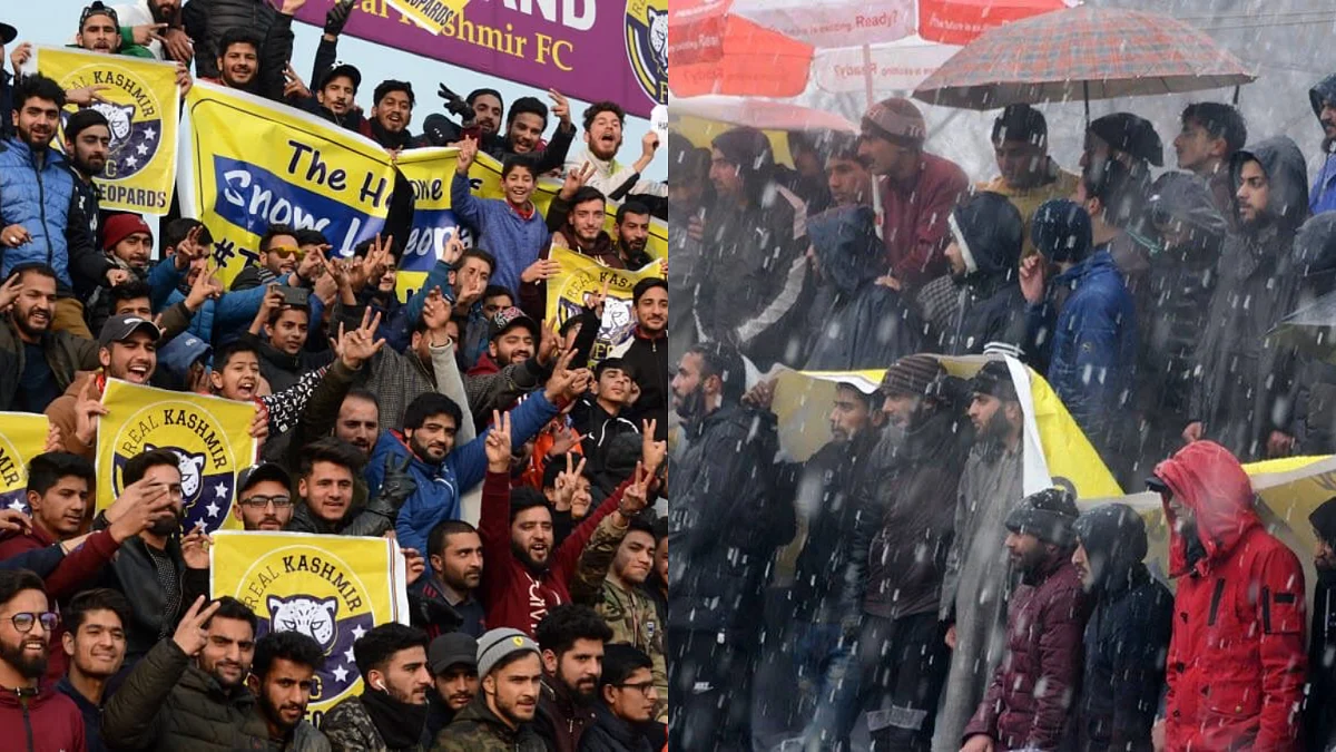Real Kashmir FC has a strong fan base at home who don’t miss a single game of the ‘Snow Leopards’. 