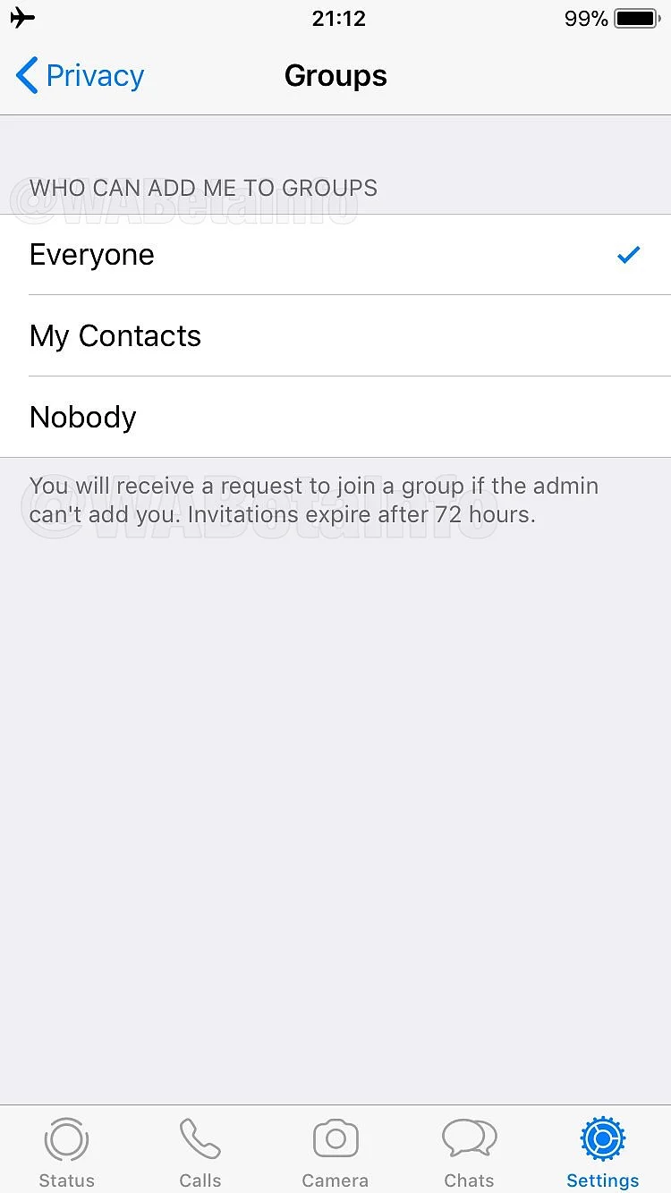 Users will have an option to accept or decline the invitation. 