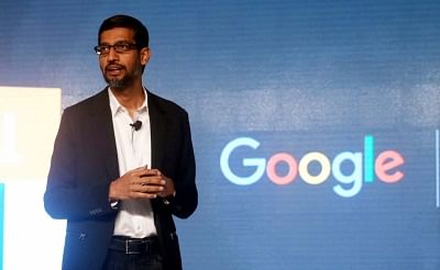 Mængde af pence konstruktion Google's CEO Pichai Heralded As Supporter Of Immigrants, Dreamers, And  Refugees