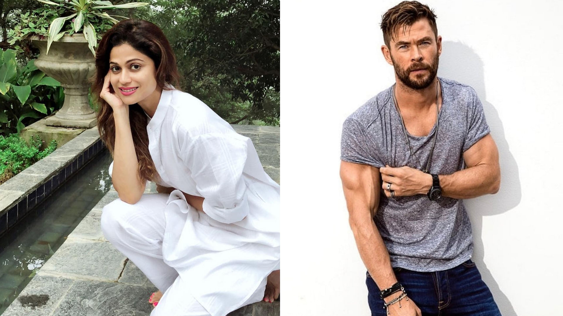 Chris Hemsworth wished Shamita Shetty for her birthday.