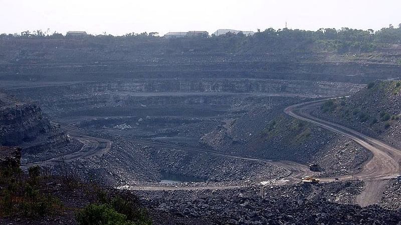 A coal mine in Dhanbad, India.&nbsp;