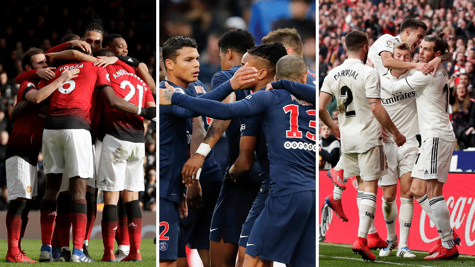 Champions League Returns Man United, PSG, Madrid in