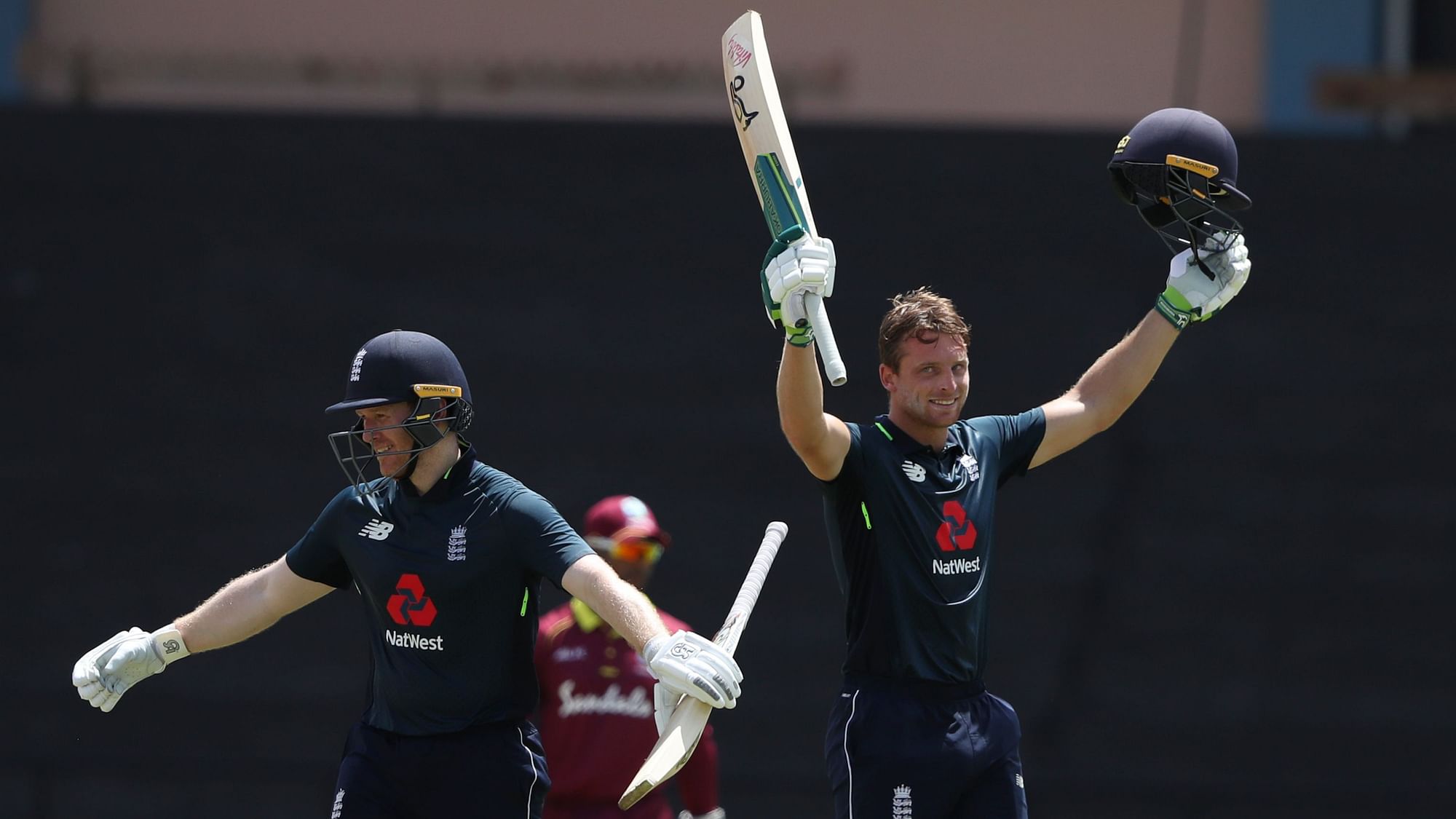 England ultimately had the stronger supporting cast, as Eoin Morgan made a 103 of his own during a 204-run stand with Jos Buttler.