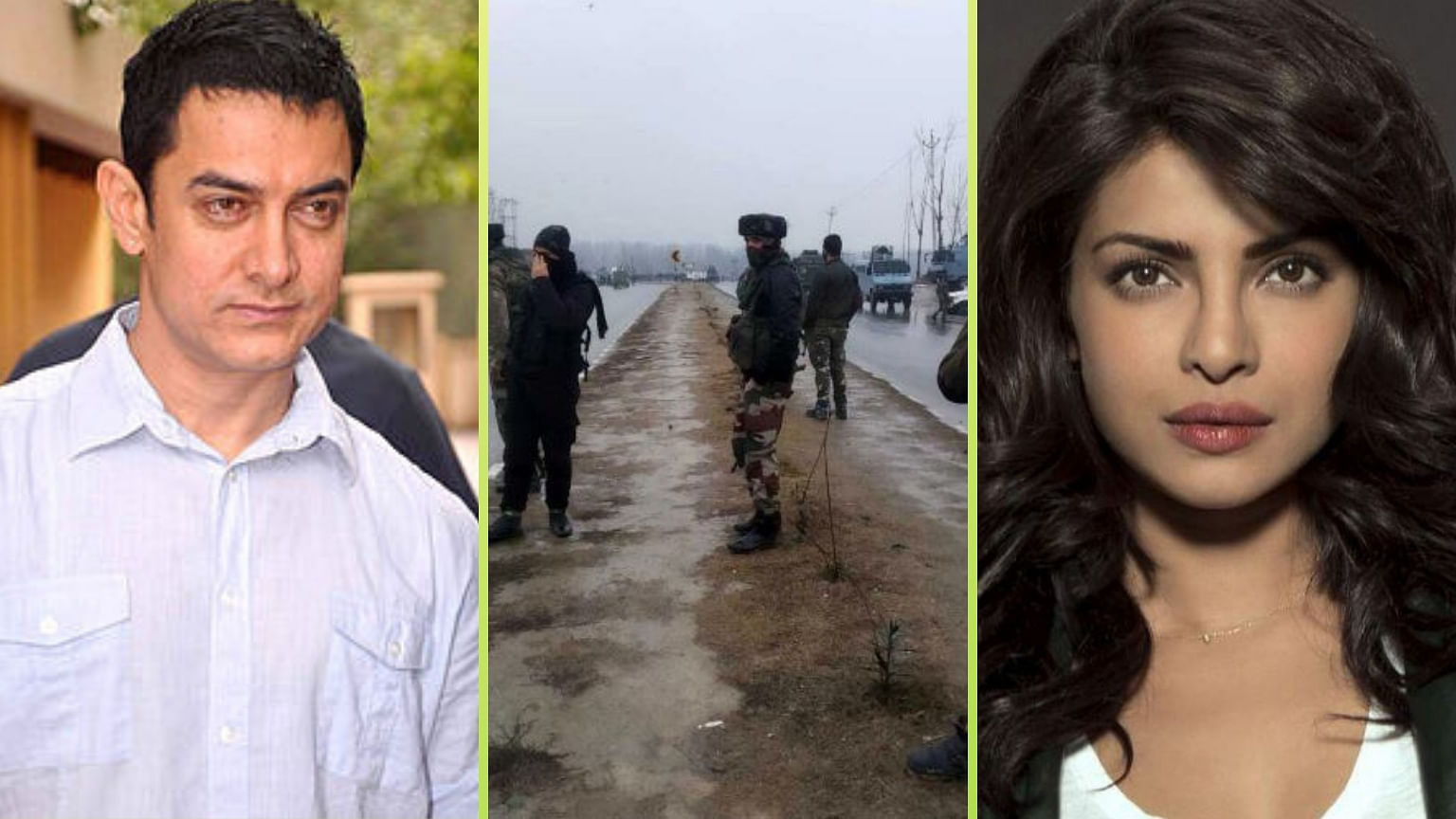 Priyanka Chopra, Aamir Khan and many other Bollywood celebs condemned the Pulwama attack.