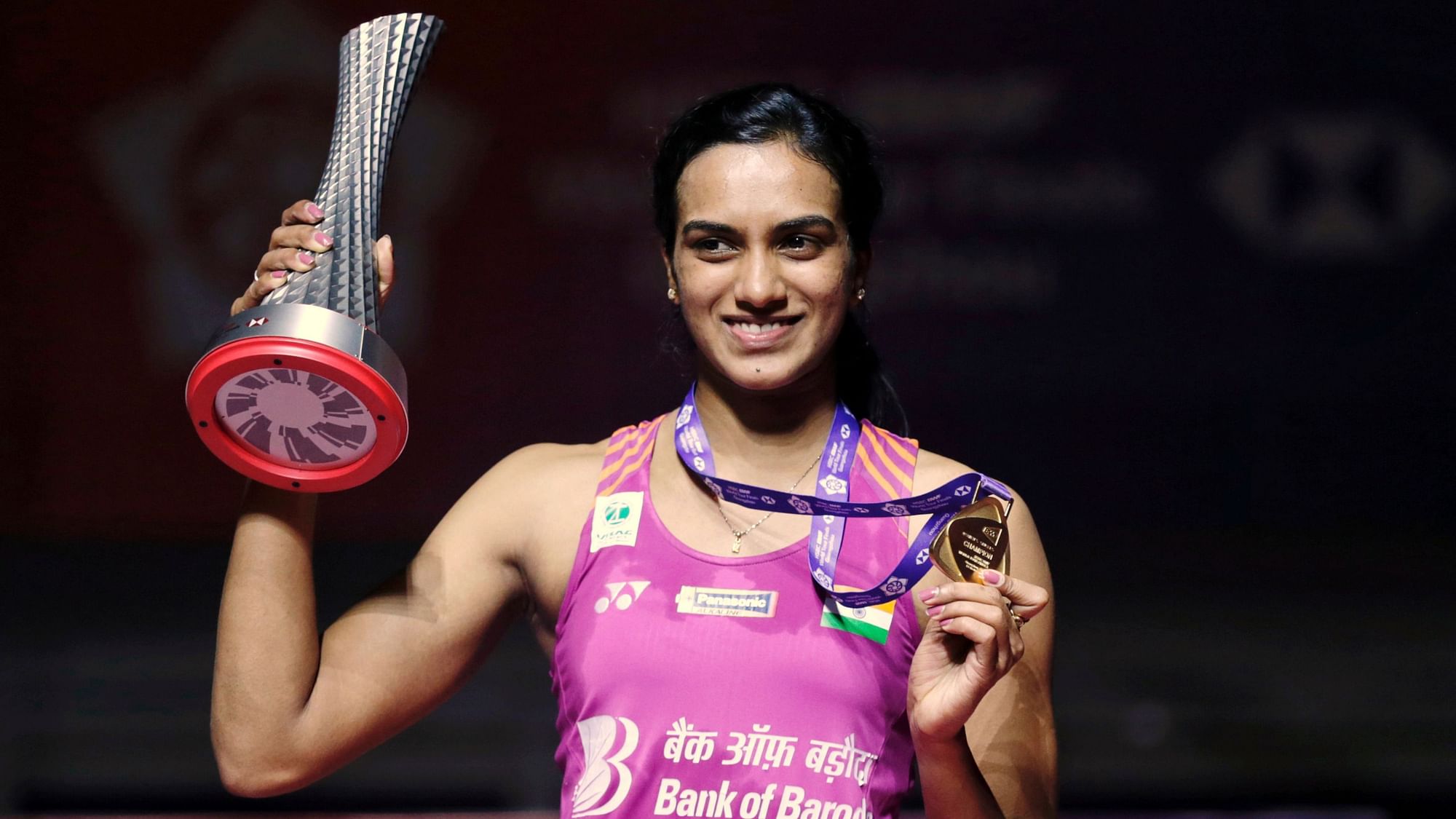 PV Sindhu has signed a whopping four-year sports sponsorship deal in the tune of Rs 50 crore with Chinese sports brand Li Ning.