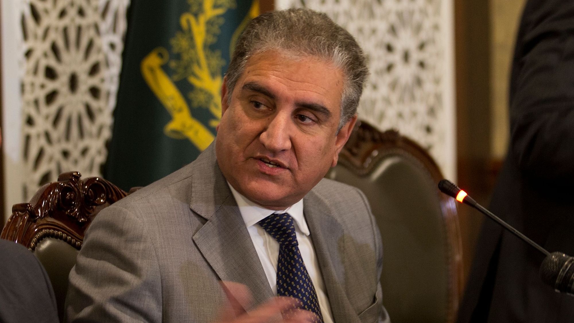 File image of Pakistan Foreign Minister Shah Mahmood Qureshi.