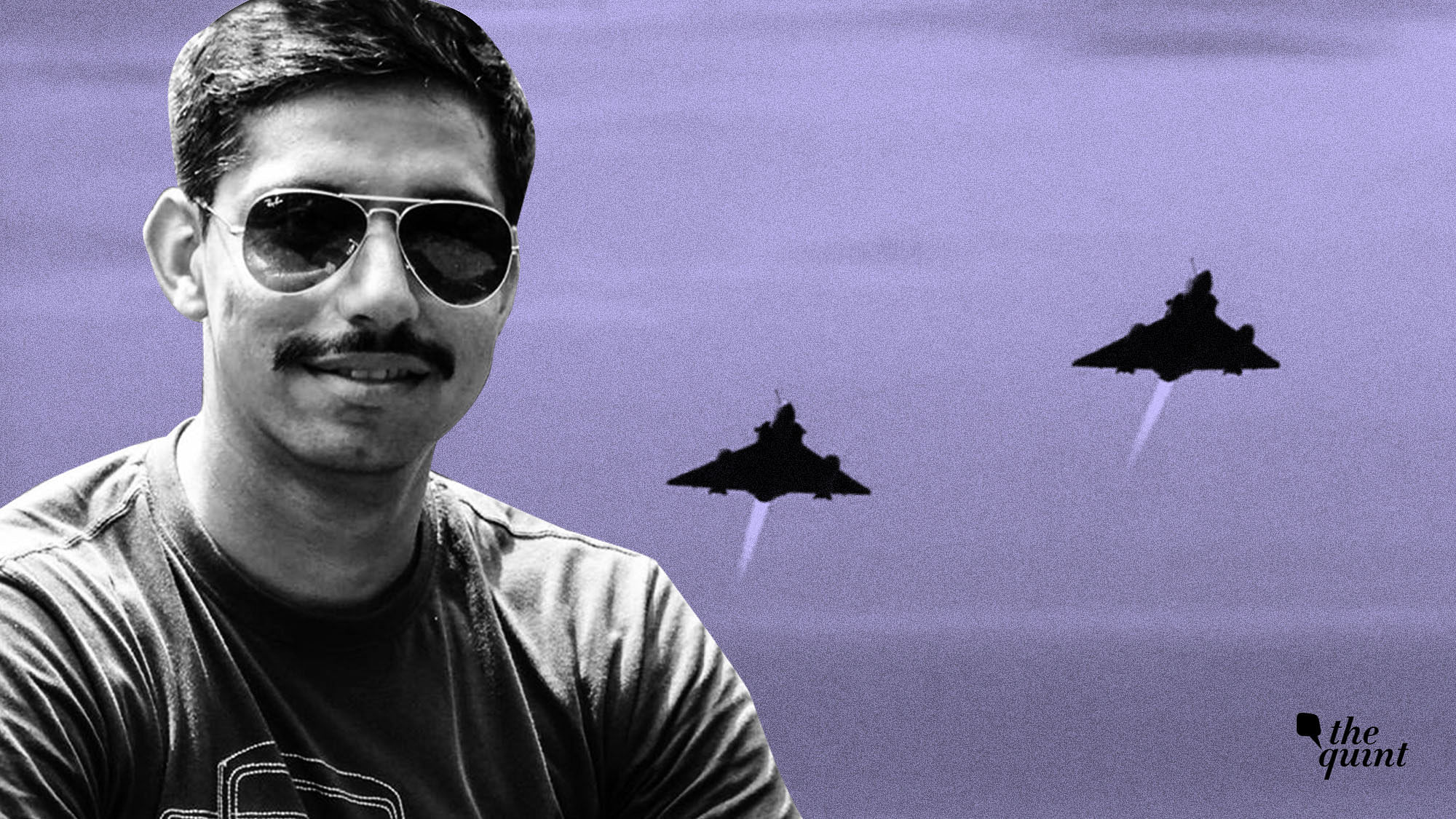 Squadron leader Samir Abrol died in the Mirage 2000 aircraft crash on Friday.